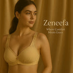 Plain Wide Strap Bra – Zeneefa