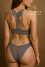 Bra Panty Set Embroidered – Zeneefa