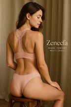 Bra Panty Set Embroidered – Zeneefa