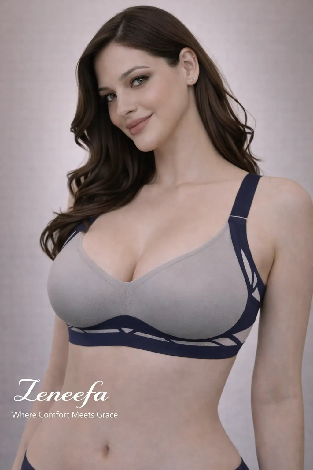 Zeneefa Seamless Bra – Smooth Fit & All-Day Comfort