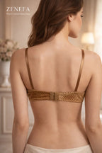 Zeneefa Velvet Push-Up Bra | C Cup | Luxury Comfort