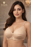Zeneefa Net & Cotton Bra | B Cup | Everyday Comfort