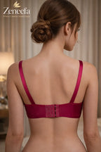 Zeneefa Push-Up Lace Bra for Women | D-Cup Support, Soft Comfort  – Where Comfort Meets Grace