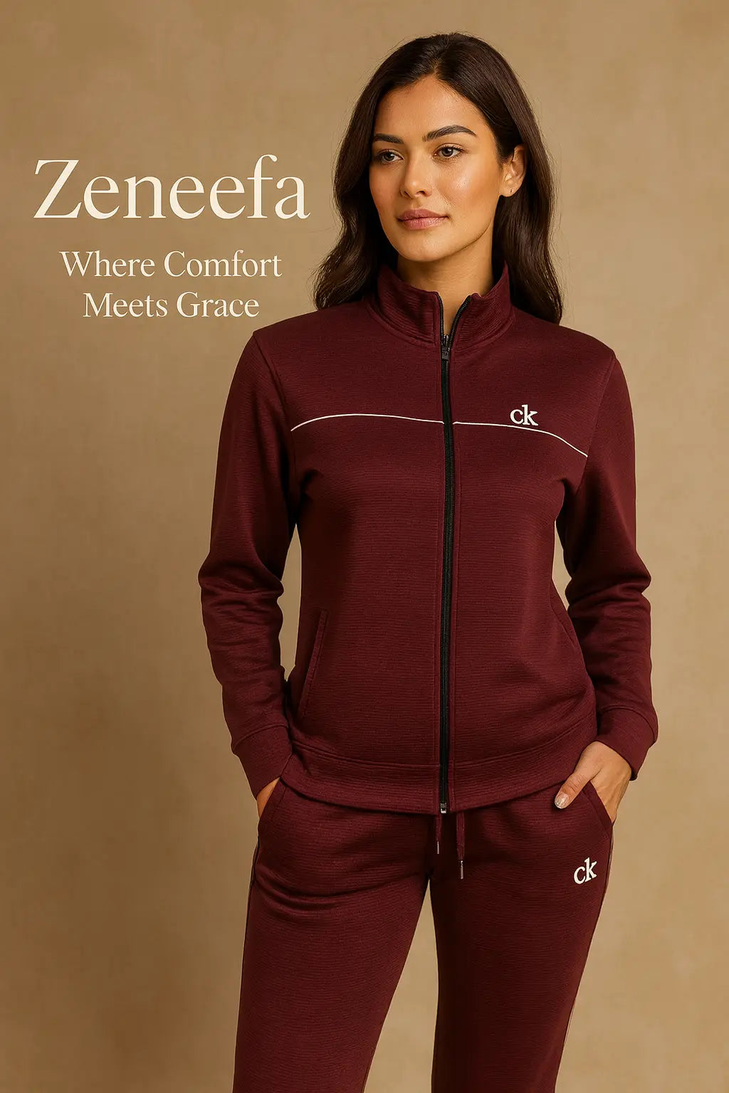 Women’s Premium Tracksuit Set CK design