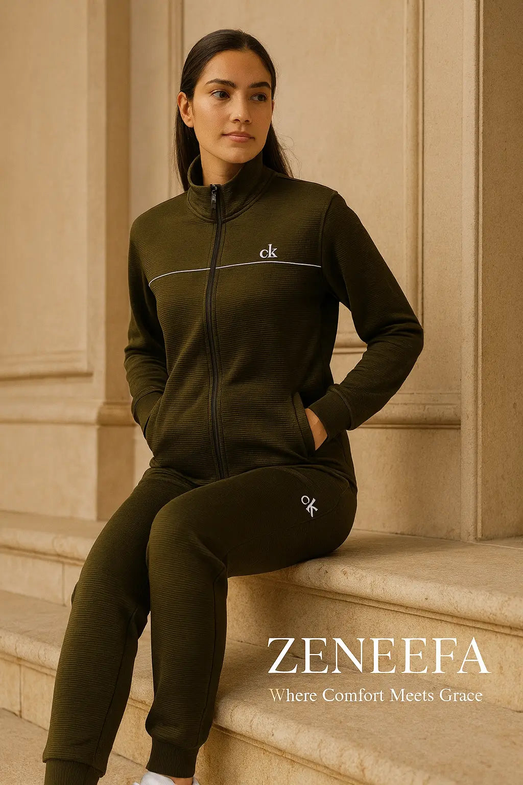 Women’s Premium Tracksuit Set CK design
