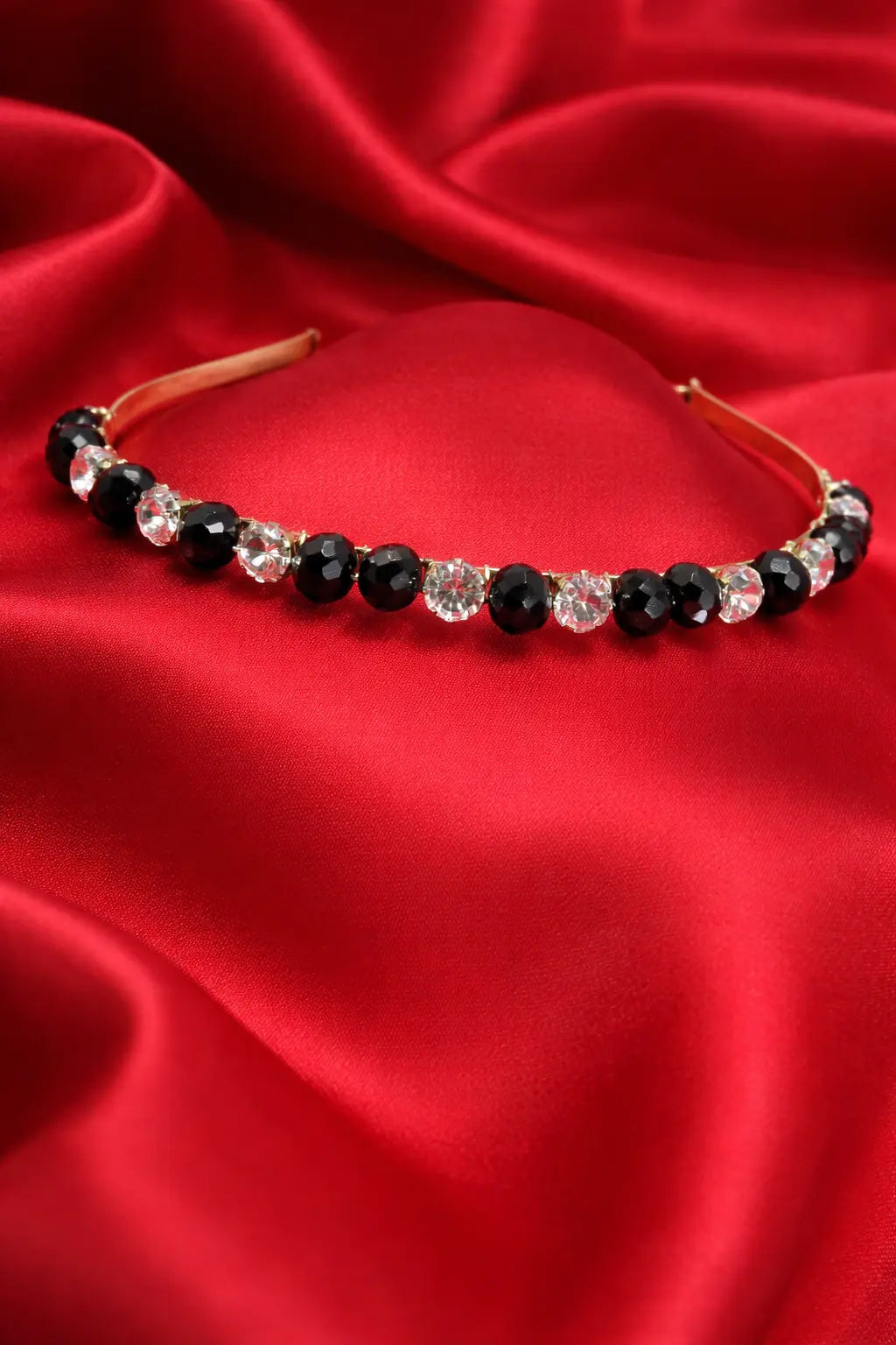 Zeneefa Luxury Crystal Hair Band for Women – Elegant Party & Bridal Headpiece