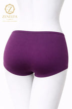 Zeneefa Floral Printed Cotton Panty – Soft Mid-Waist Comfortable Everyday Inner-wear for Women