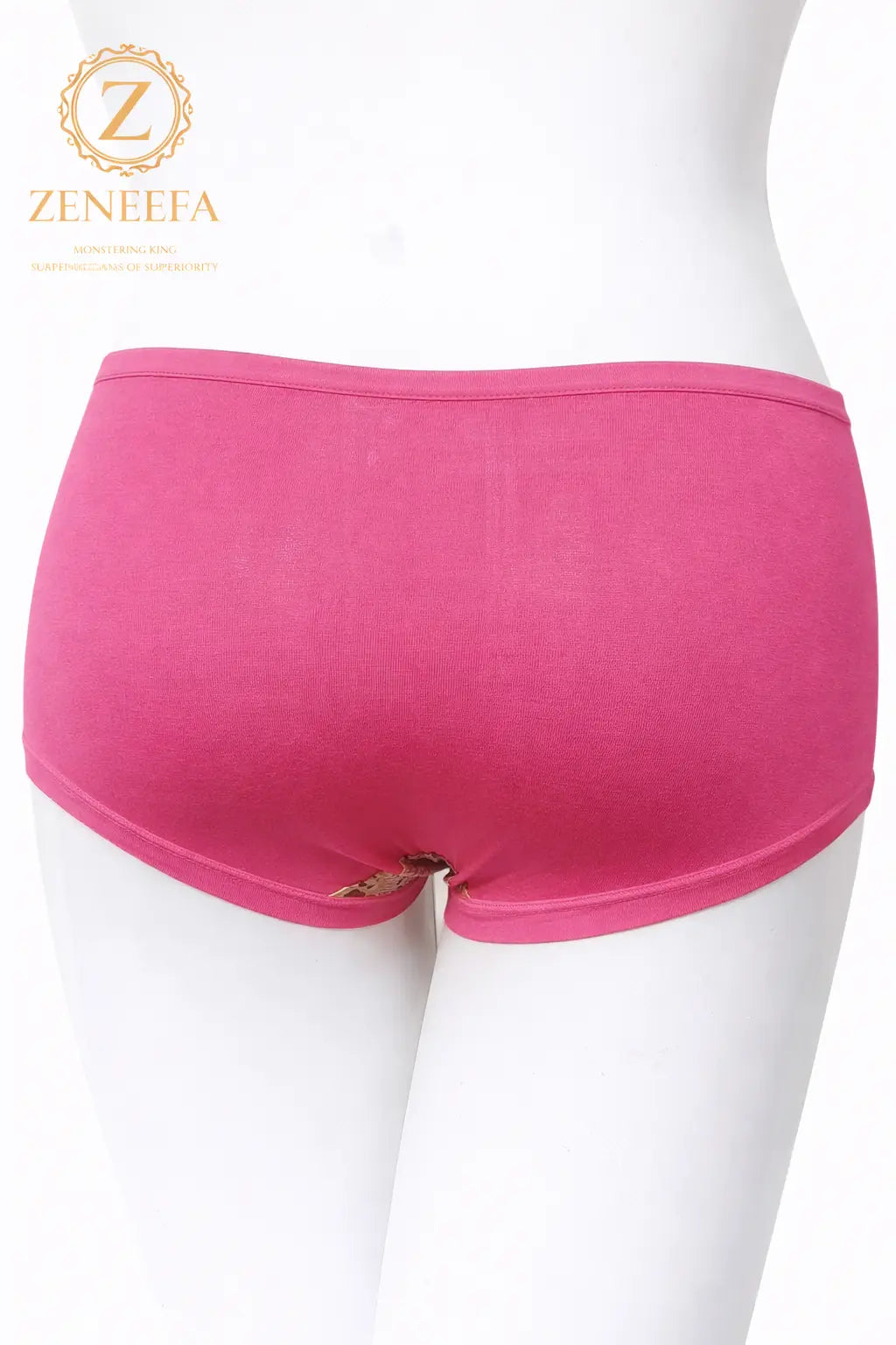 Zeneefa Tiger Print Cotton Panty – Soft Breathable Mid-Waist Comfortable Printed Inner-wear for Women