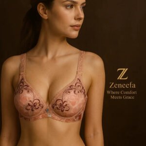 Bridal Embroidered Bra – Zeneefa