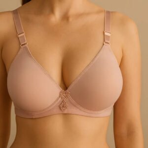 Plain Light Padded Wide Strap Bra – Zeneefa