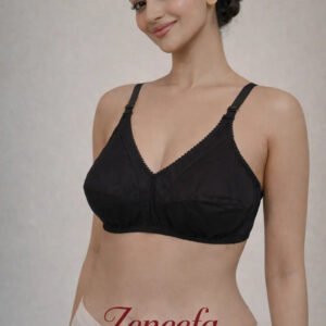 Zeneefa Full Coverage Cotton Bra – All-Day Comfort Support | B Cup