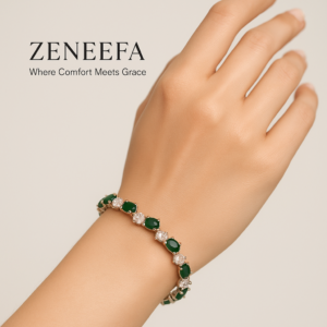 Zeneefa Premium Crystal Stone Bracelet