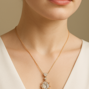 Zeneefa Crystal Bloom Jewelry Set