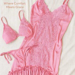3-Piece Nighty Set – Zeneefa